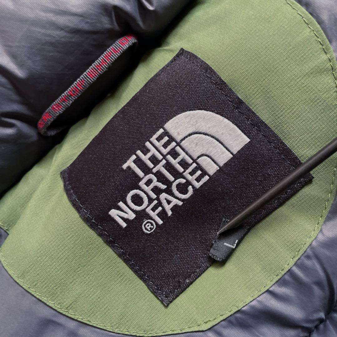 ノースフェイスレディースハイベント800グリーン緑バルトロダウンジャケットパーカ