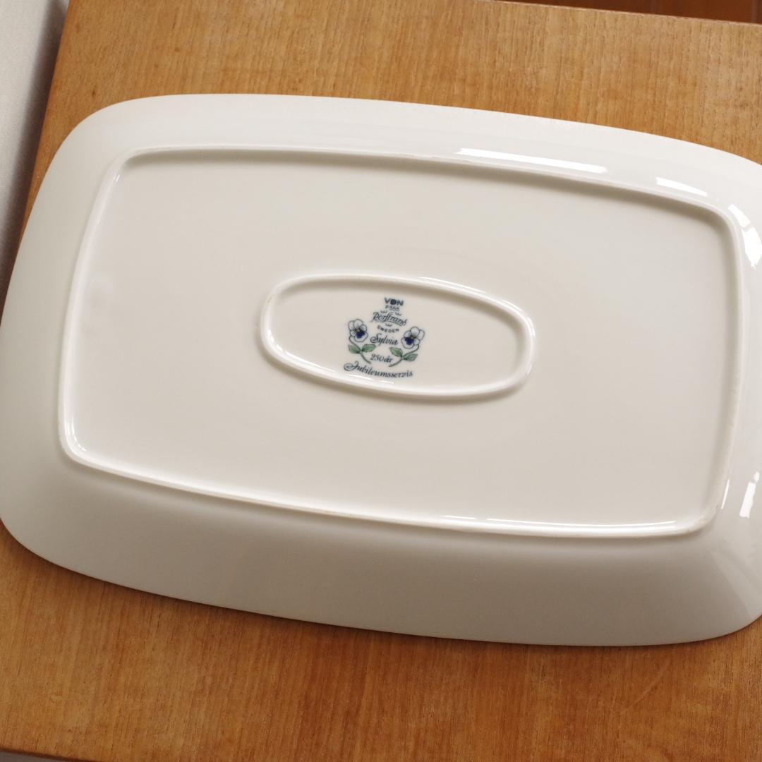 ロールストランド Sylvia シルビア プレート スクエア 角皿 特大02