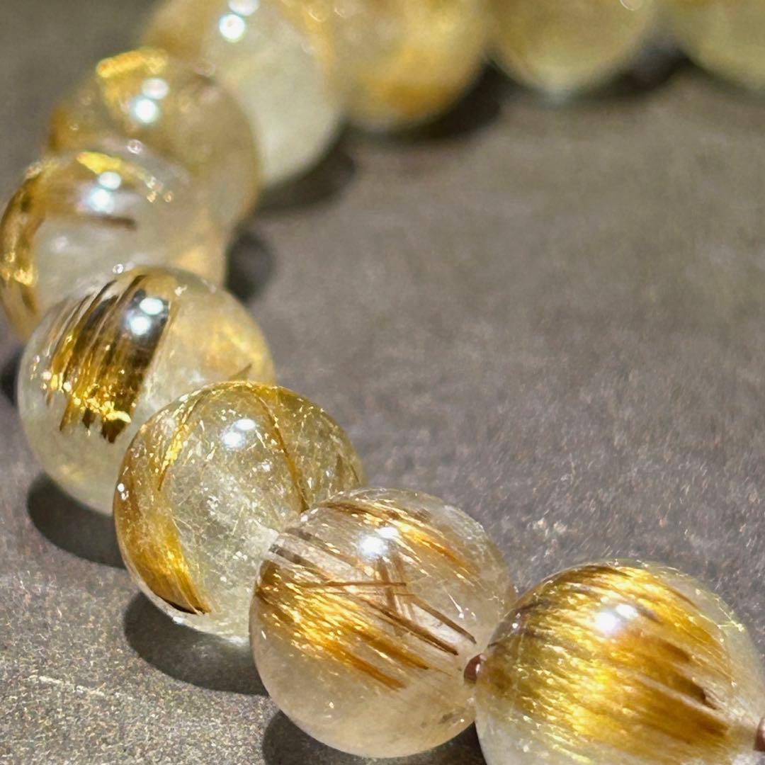 ☆ちゅら様キャッツアイ　タイガー タイチン　ルチル ブレス　福徳弁天宝珠⑤！勝運