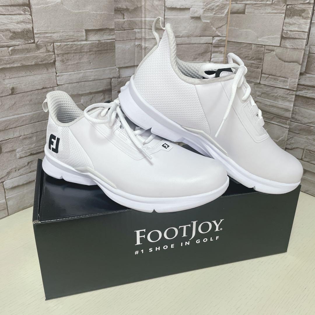 emichossFootJoy シューズ 女性用 ホワイト24.5