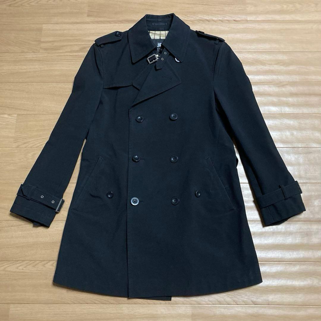 BURBERRY BLACK LABEL トレンチコート ベルト ブラック M