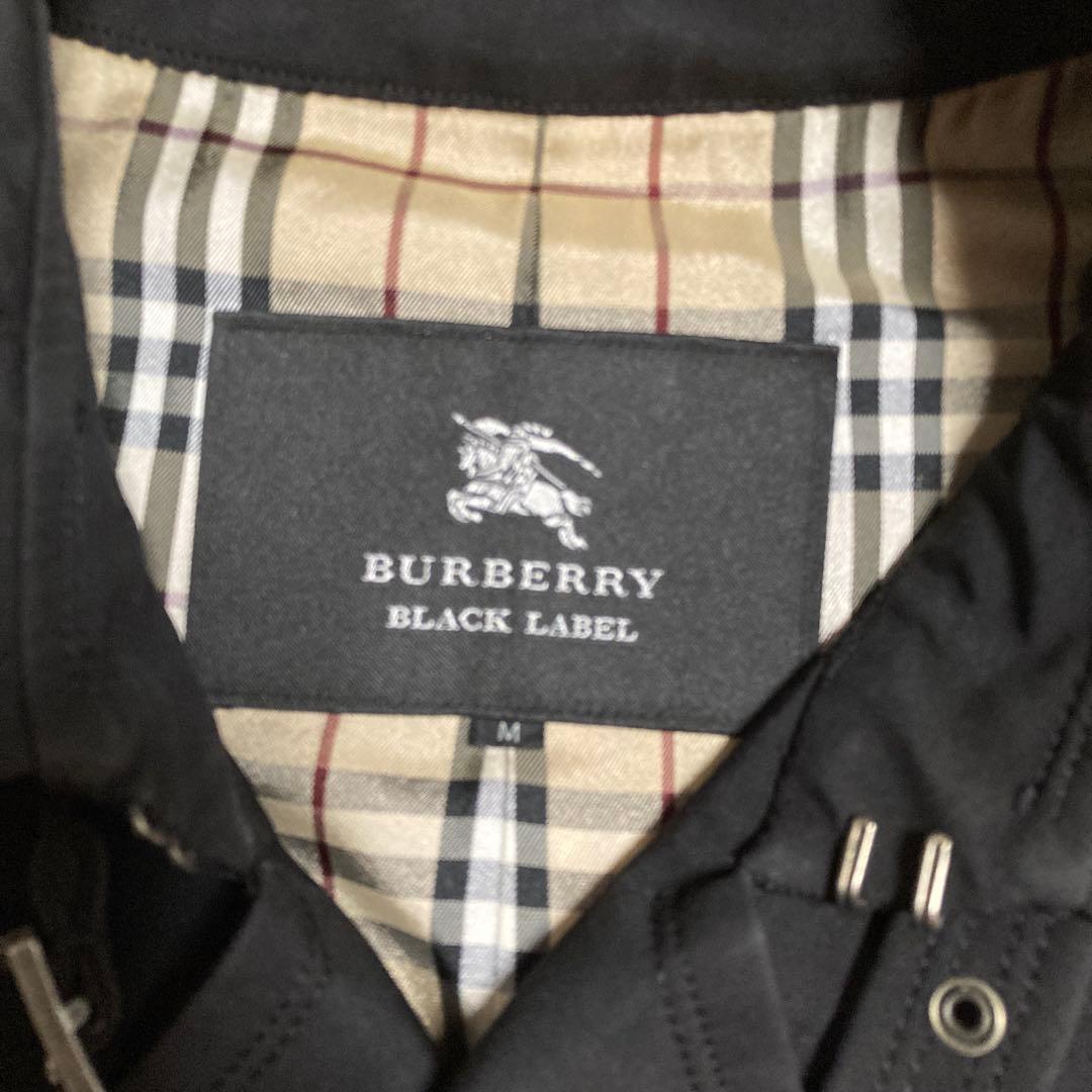 BURBERRY BLACK LABEL トレンチコート ベルト ブラック M