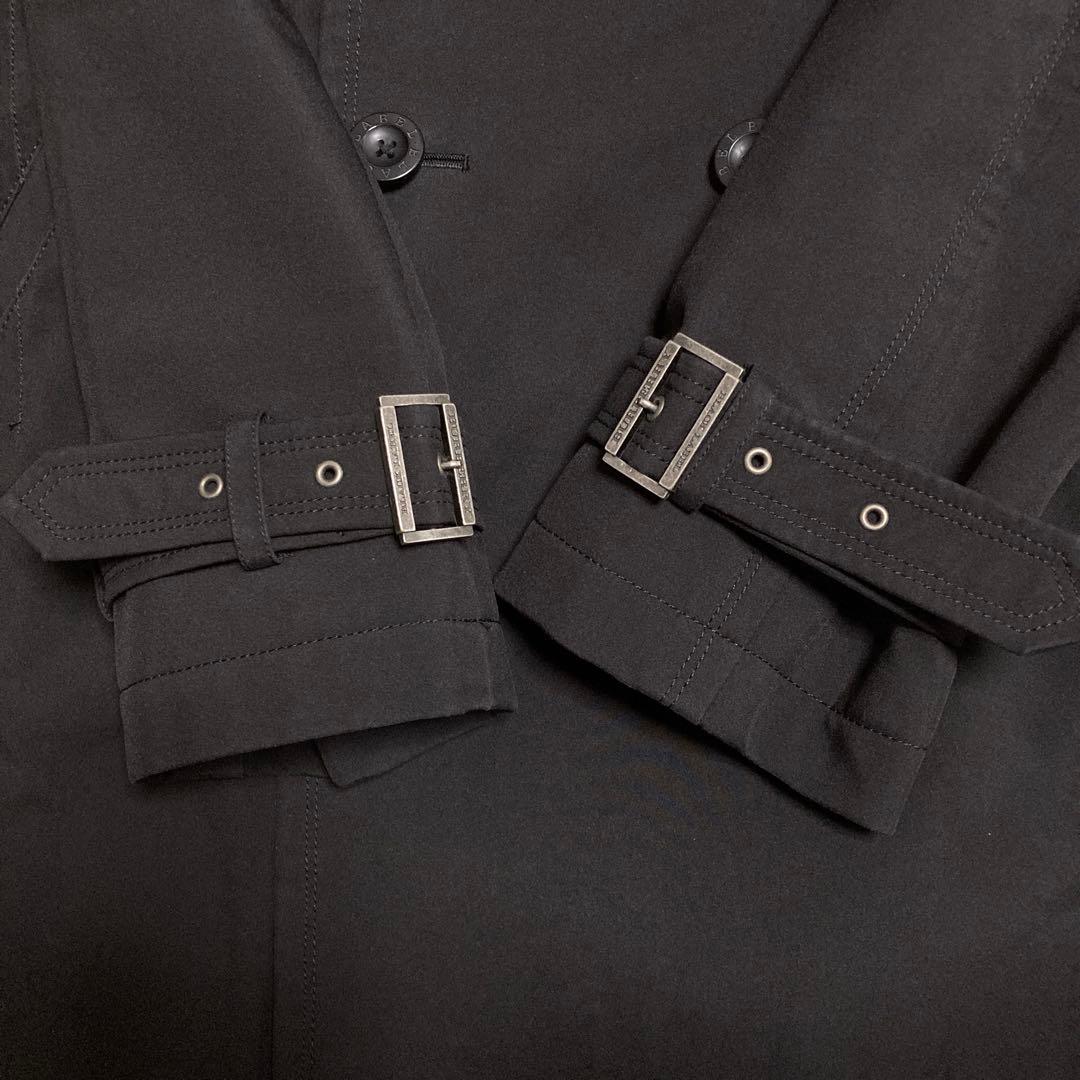 BURBERRY BLACK LABEL トレンチコート ベルト ブラック M
