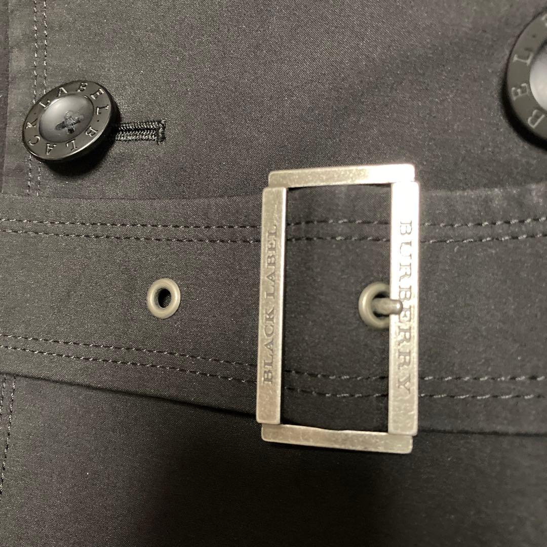 BURBERRY BLACK LABEL トレンチコート ベルト ブラック M