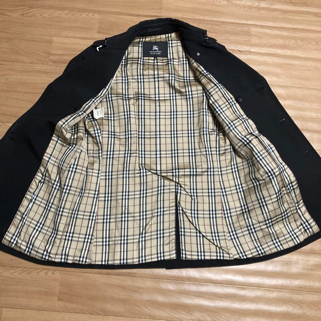 BURBERRY BLACK LABEL トレンチコート ベルト ブラック M