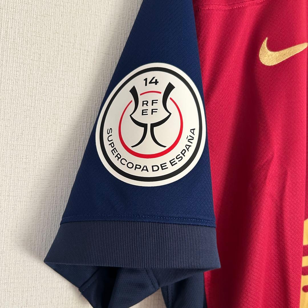 24-25 バルセロナ　ハフィーニャ　スーペルコパ　決勝仕様　ユニフォーム