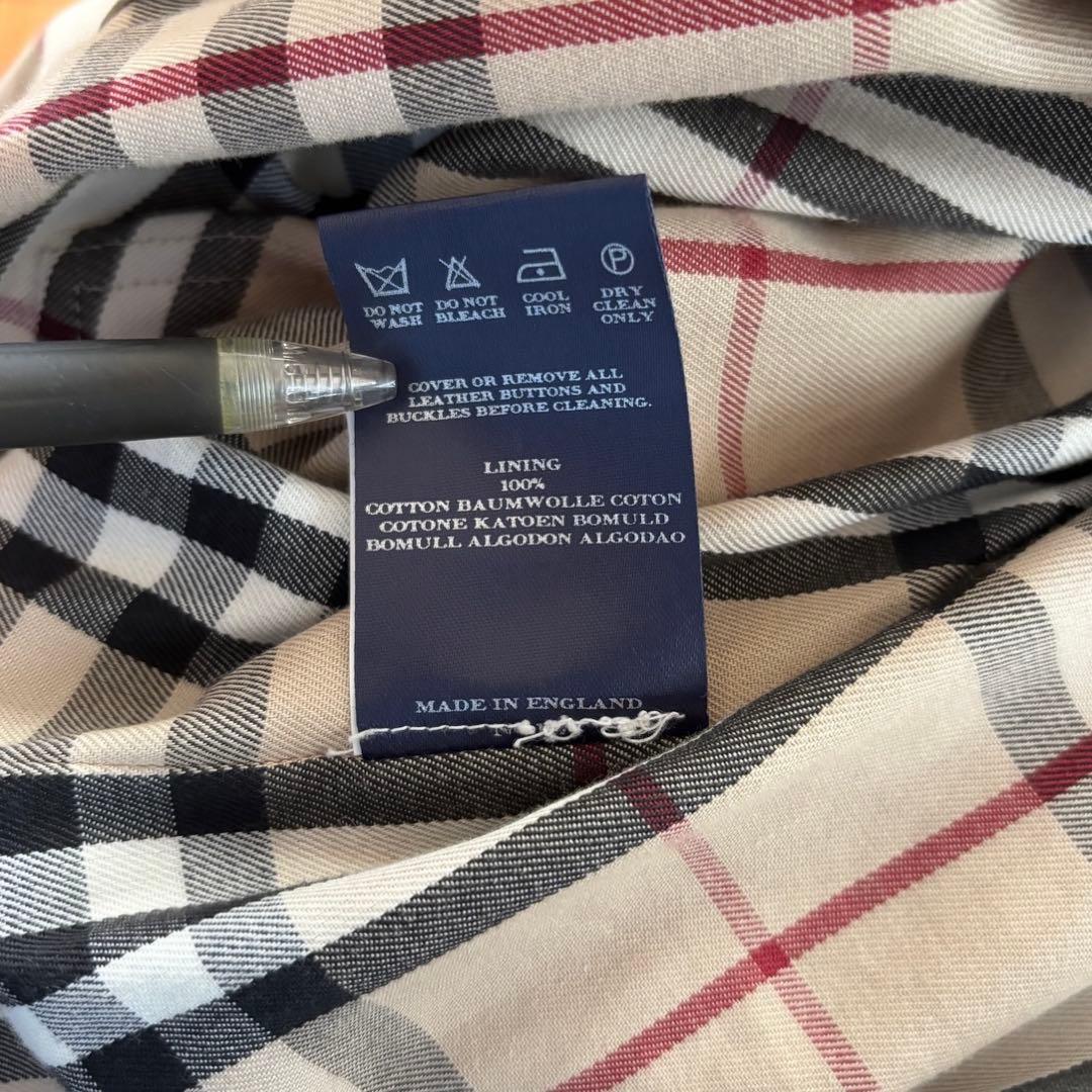英国製 バーバリー Burberry トレンチコート ライナー付 M