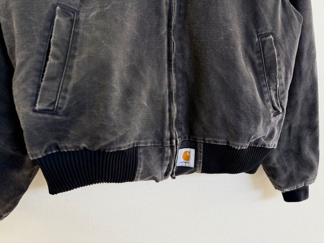 超超スペシャル 80s カーハート サンタフェジャケット XL ブラック 黒