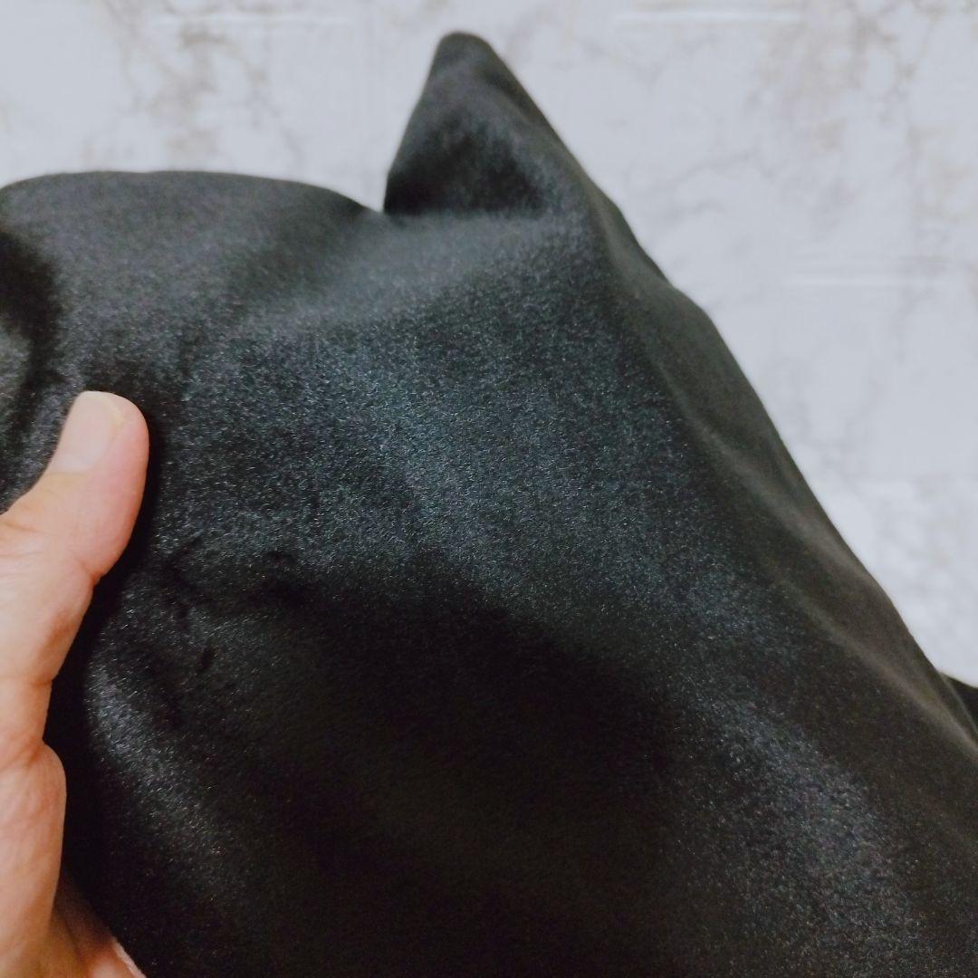 新商品⭐ ベルベット 装飾 枕カバー2個 ネイビーブルー 45x45㌢　枕カバー