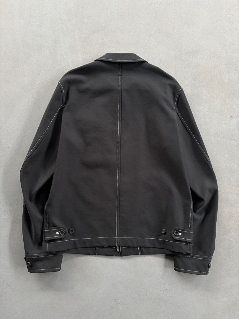 96ss COMME des GARÇONS HP 白ステッチ ジップアップ