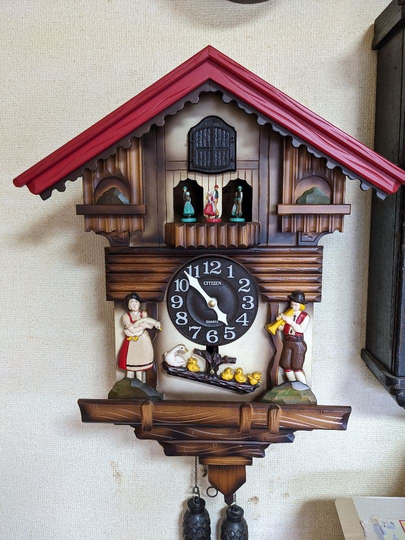 シチズン鳩時計 オルゴール付き