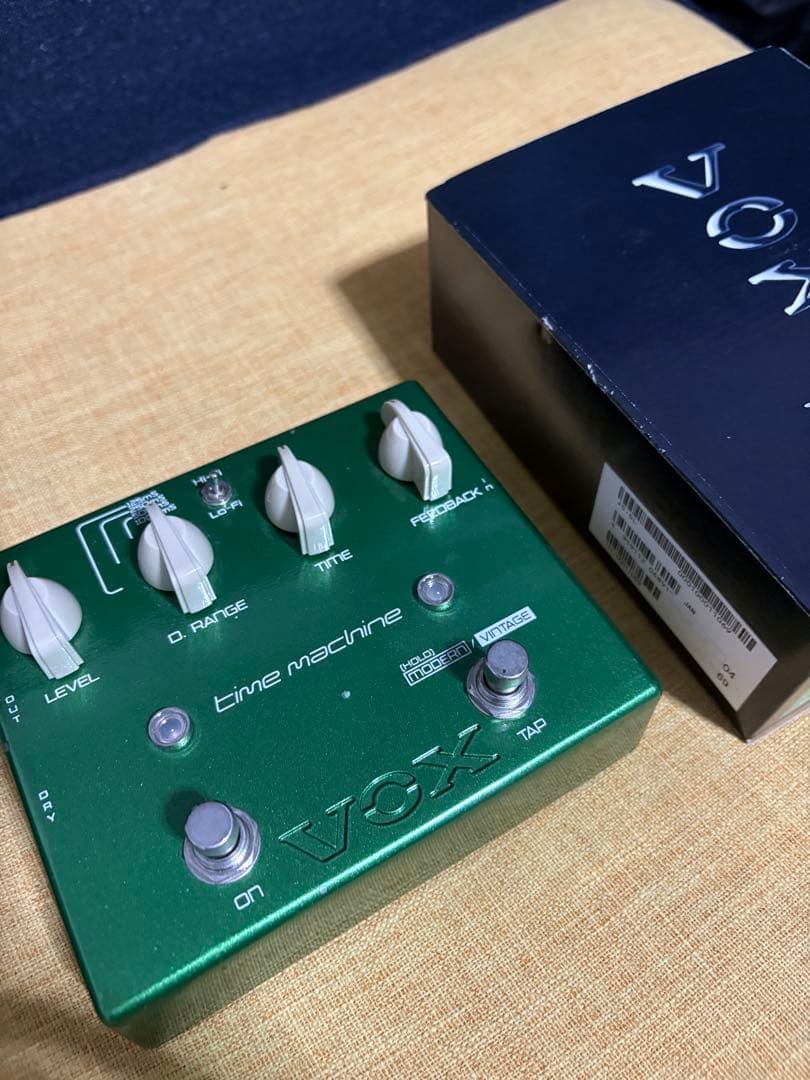 VOX Time Machine js-dl ディレイ Joe satriani