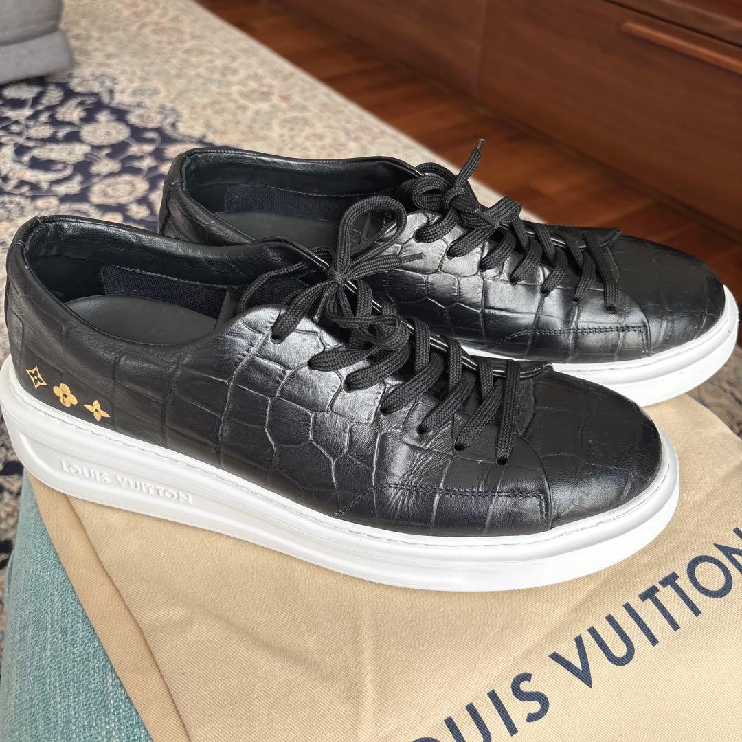 RO　Louis Vuitton ブラック スニーカー