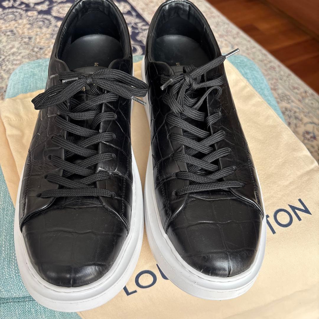 RO　Louis Vuitton ブラック スニーカー