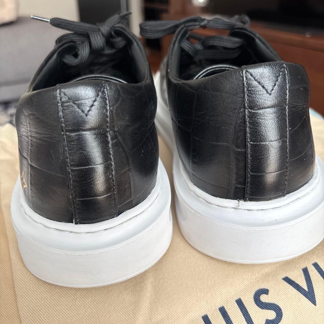 RO　Louis Vuitton ブラック スニーカー