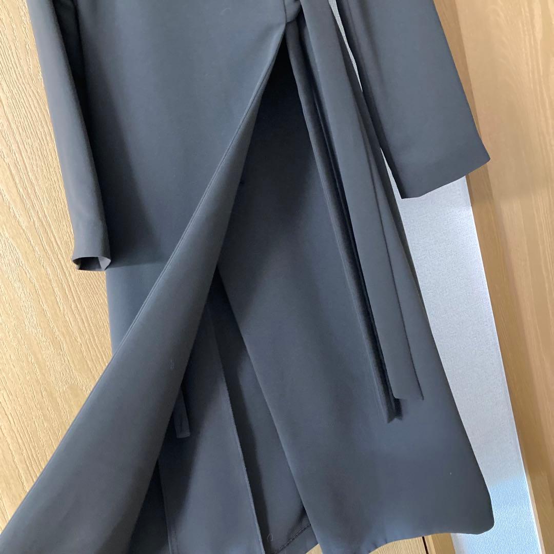 uncrave ダブルクロスワンピースコート