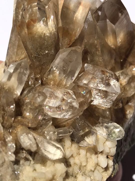 ガネーシュヒマール　クラスター　水晶