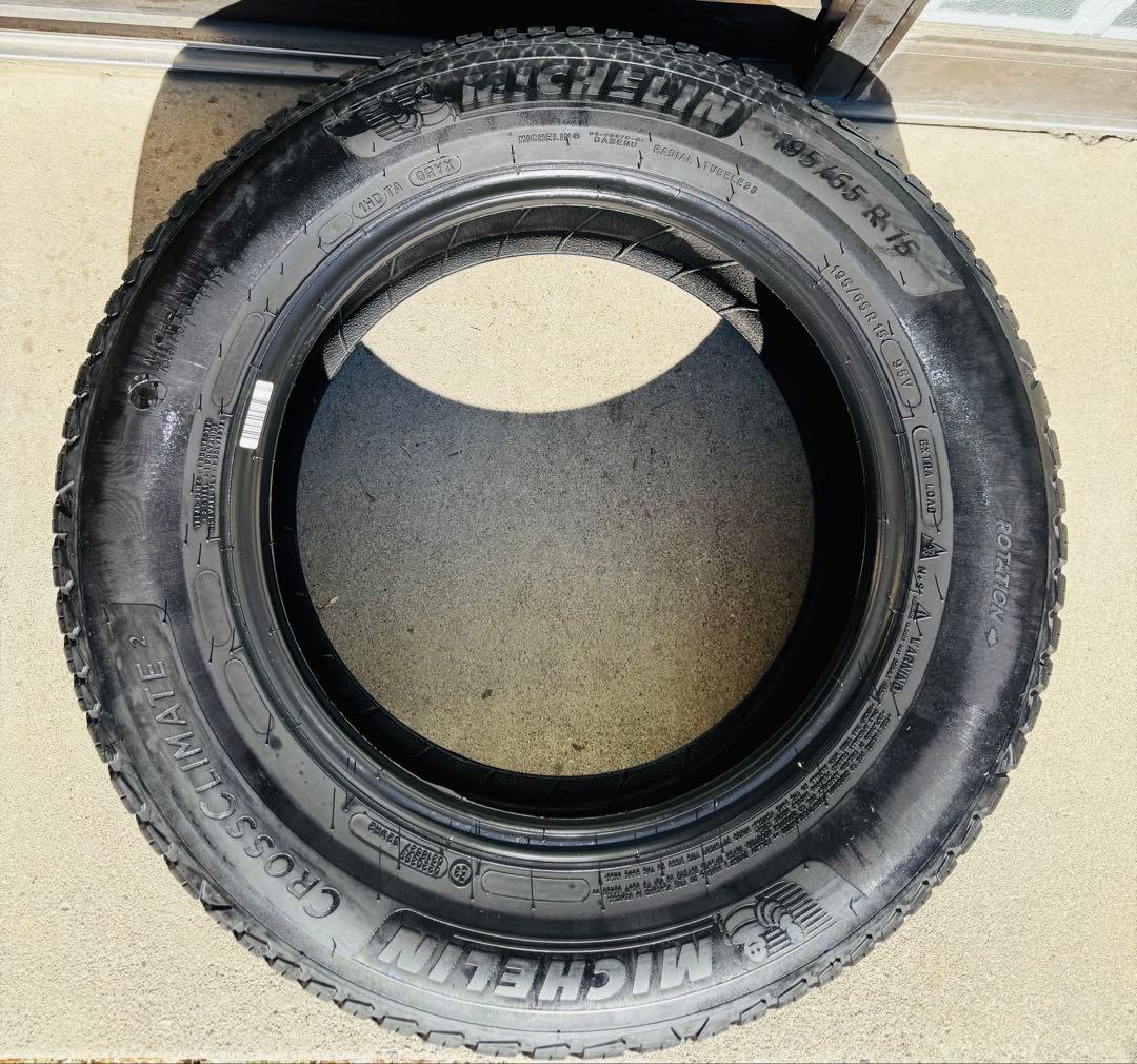 ミシュランオールシーズンタイヤ195/65R15 95V 2024年製