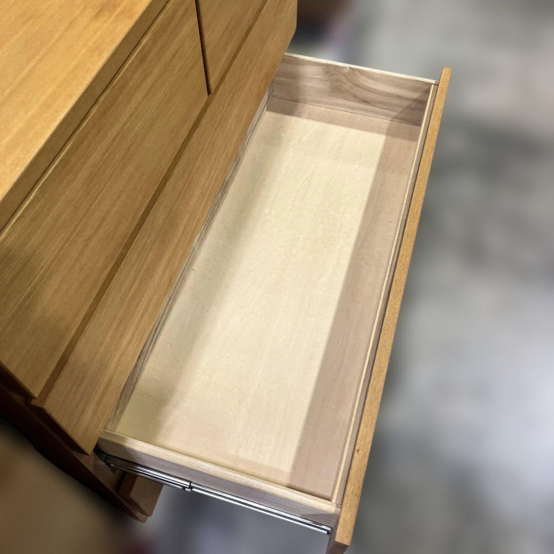 【無印良品】◆４段チェスト◇フルスライドレール◆