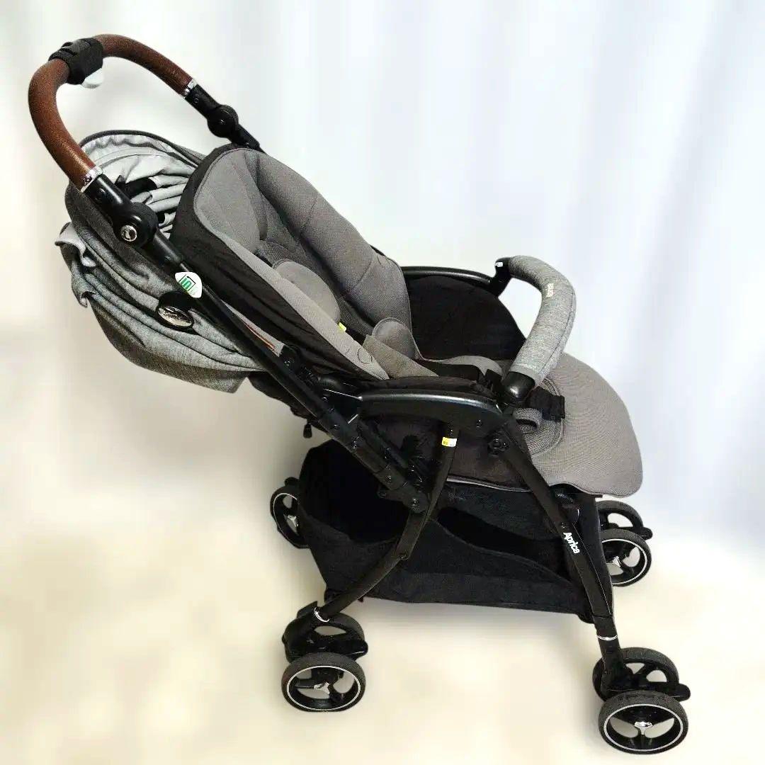 アップリカベビーカー　ラクーナ　ビッテ　クッション　レザー