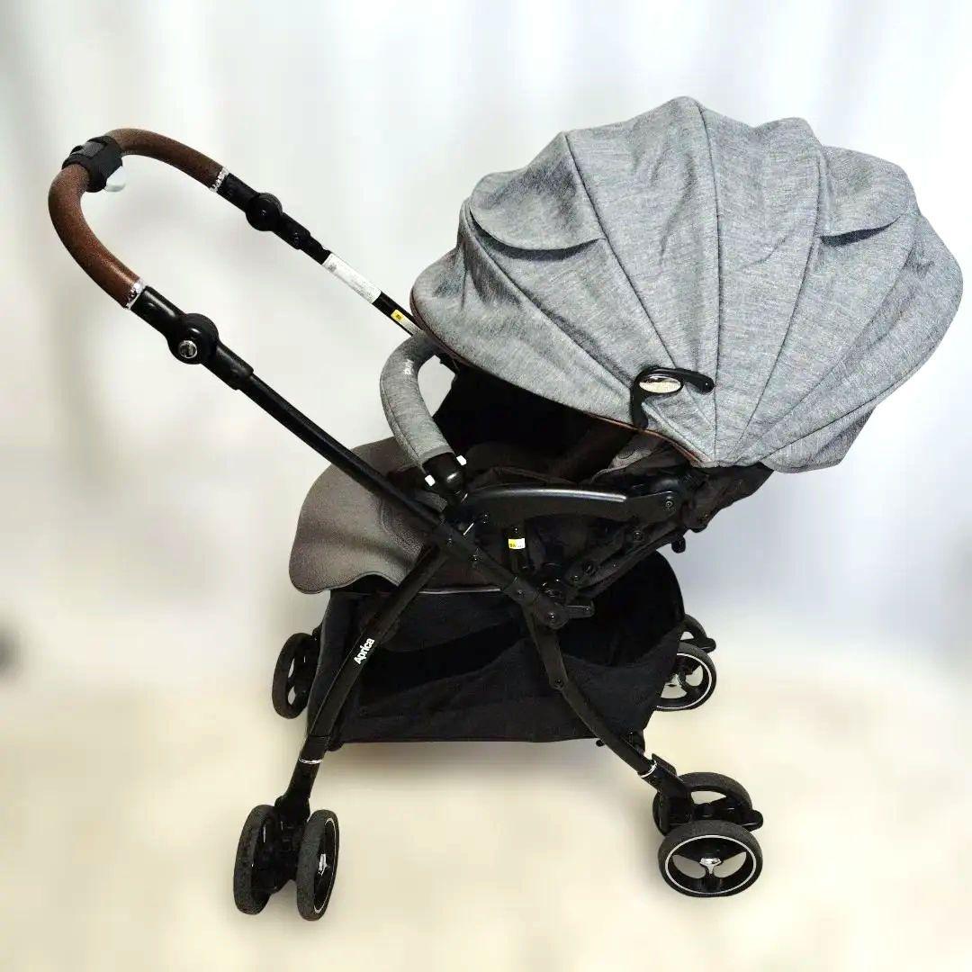 アップリカベビーカー　ラクーナ　ビッテ　クッション　レザー