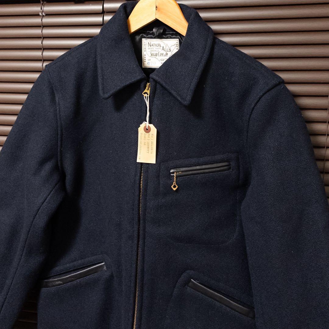 シュガーケーン 30オンス ウールメルトン スポーツジャケット　38