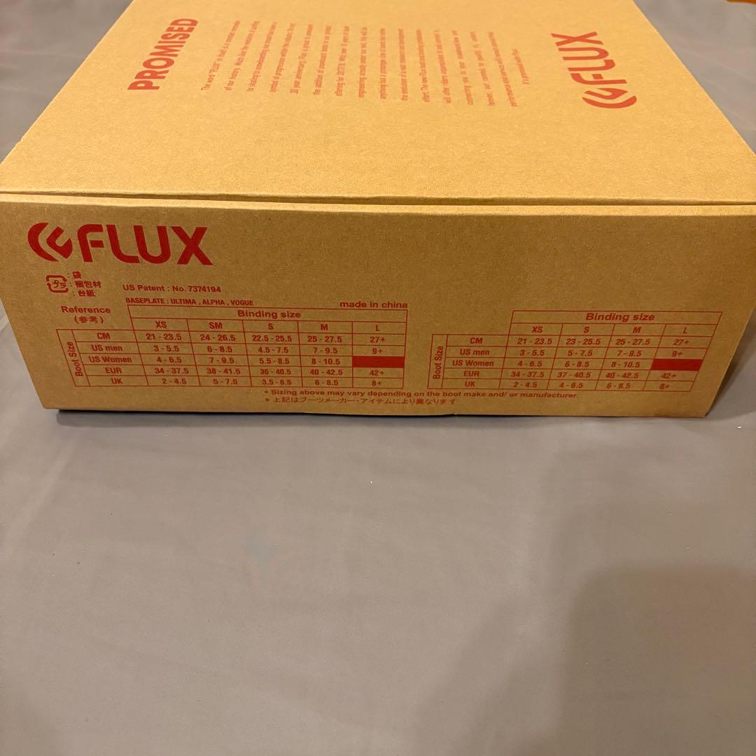 FLUX CV バインディング Sサイズ　　　新品・未使用