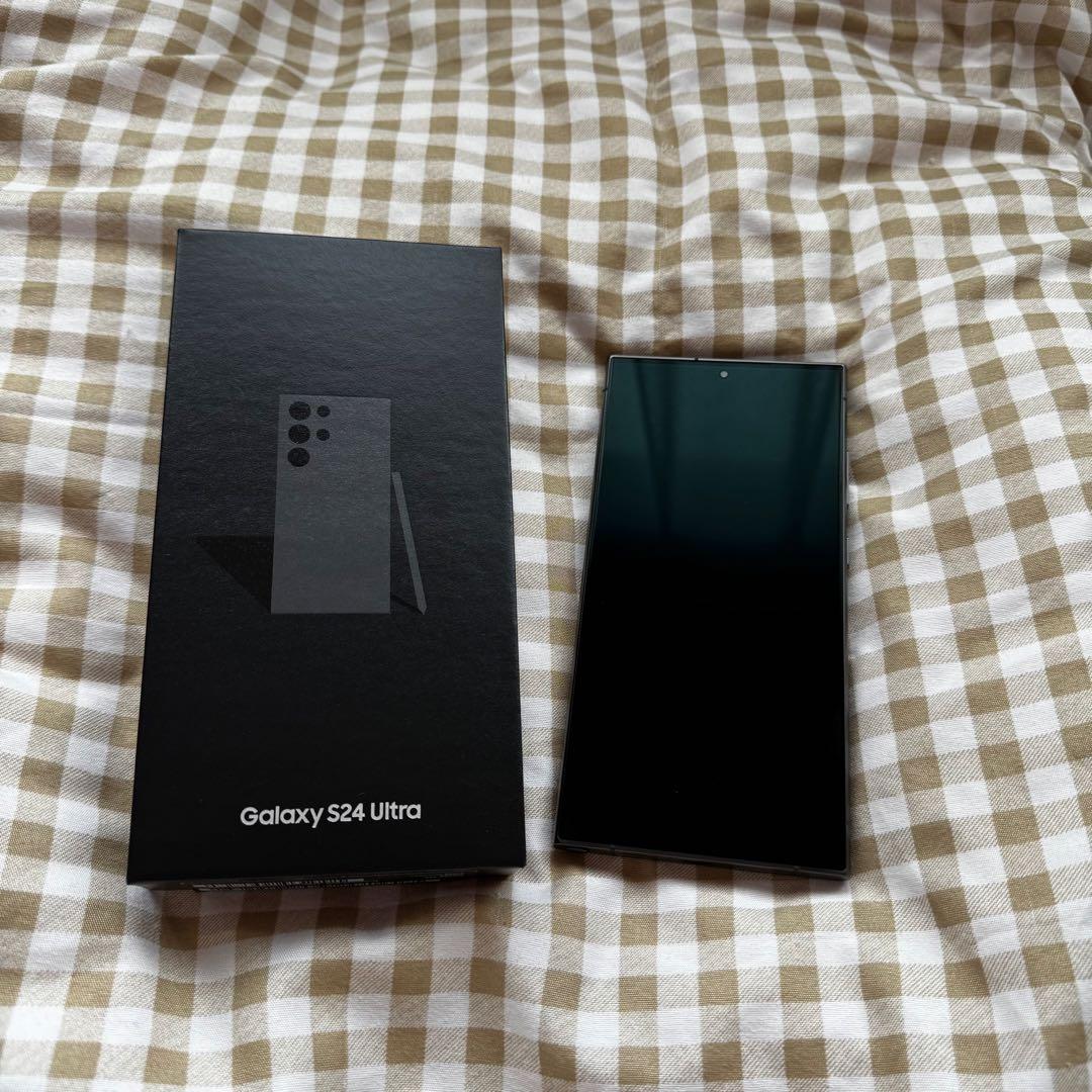 国内版 Galaxy s24 ultra 256GB ブラック simフリー