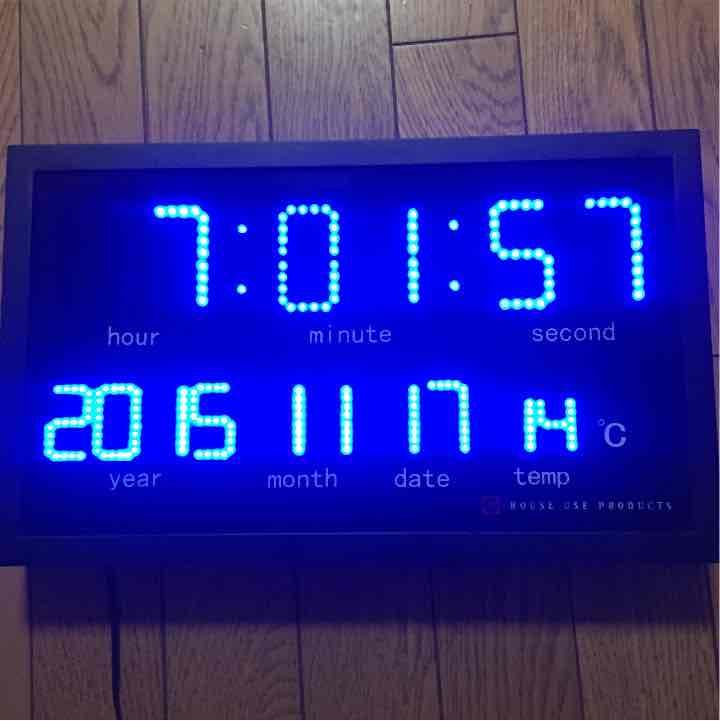 LED時計 掛け時計 おしゃれ