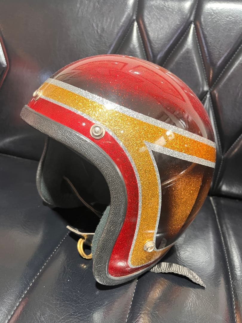 きんさん専用ビンテージヘルメットグリッター