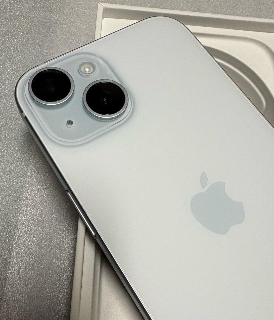 【最大容量92%】iPhone15 128GB SIMフリー ブルー