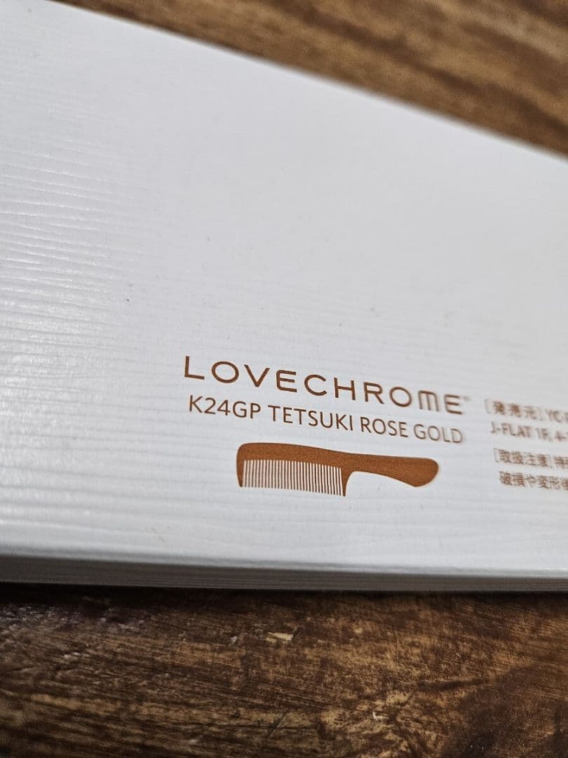 未開封☆LOVECHROME K24GP TETSUKI ROSE GOLD