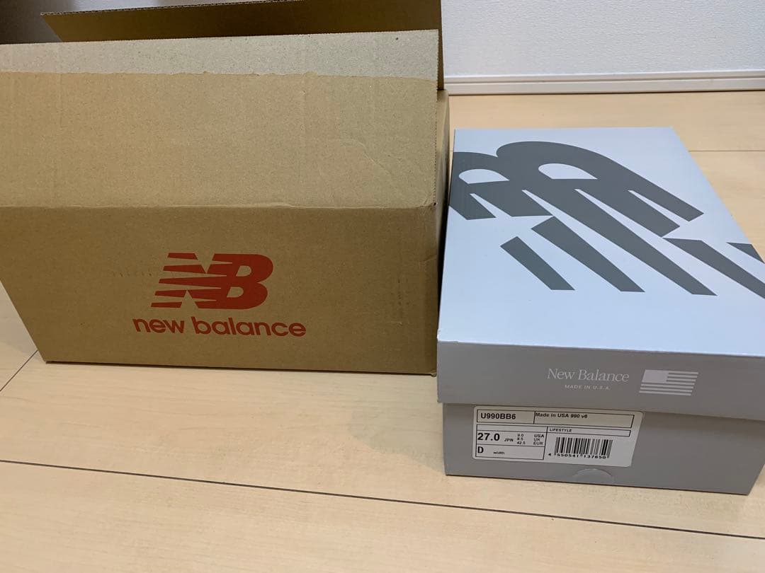 ニューバランス990V6 U990BB6