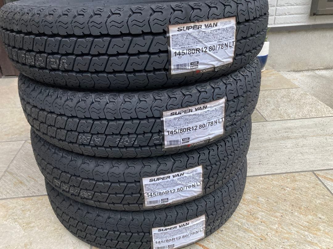 軽貨物用夏タイヤSUPER VAN356 145/80R12