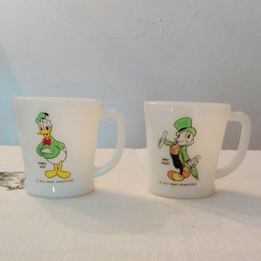 fire king　ファイヤーキング　ディズニーマグ　２個セット