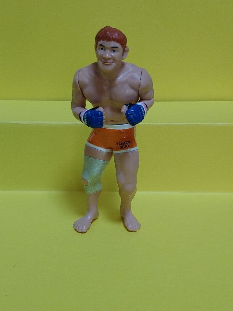 アントニオ猪木、小川直也、大仁田厚、桜庭和志、春一番のフィギュア７体