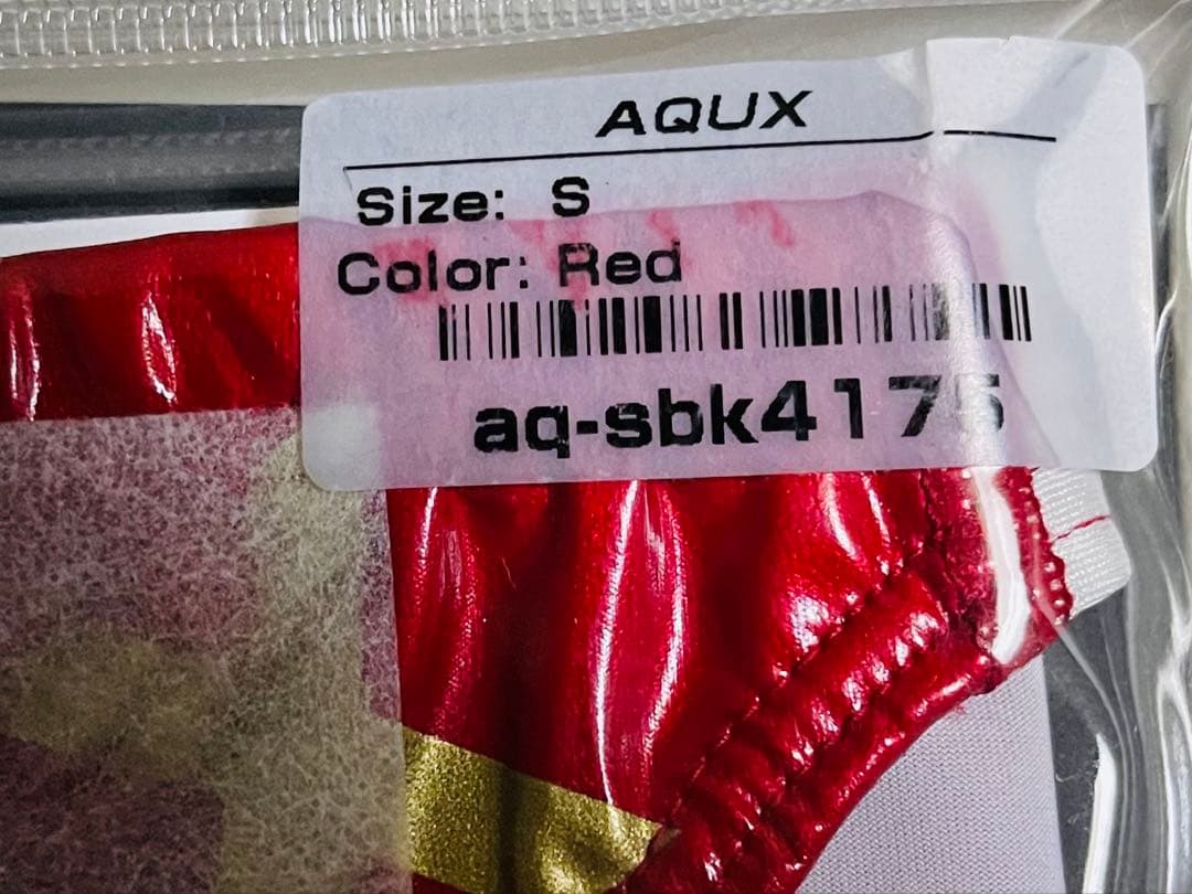 AQUX/アックス Groovy Guy スイムウェア/競パン(S)レッド