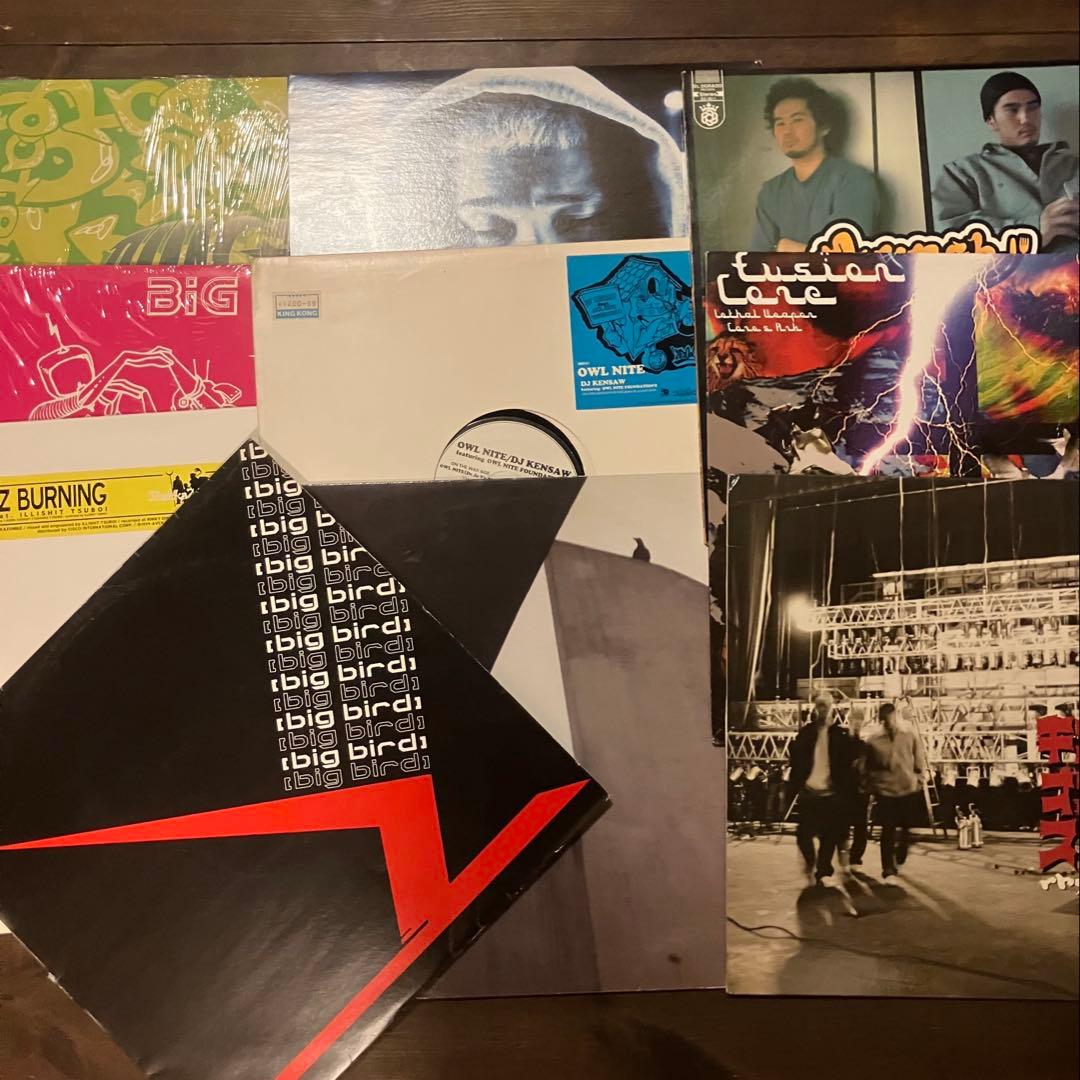 ジャパニーズhiphopレコード４０枚まとめ売り