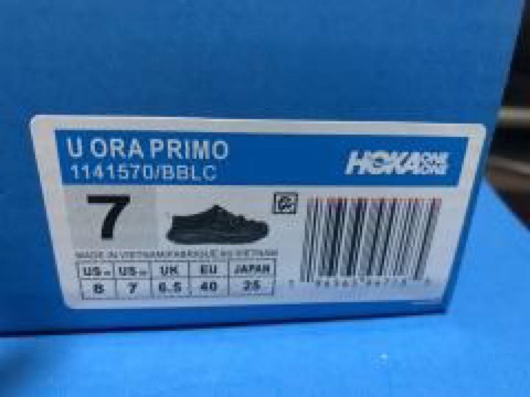 HOKA オラプリモ 25cm（ユニセックス） ブラック