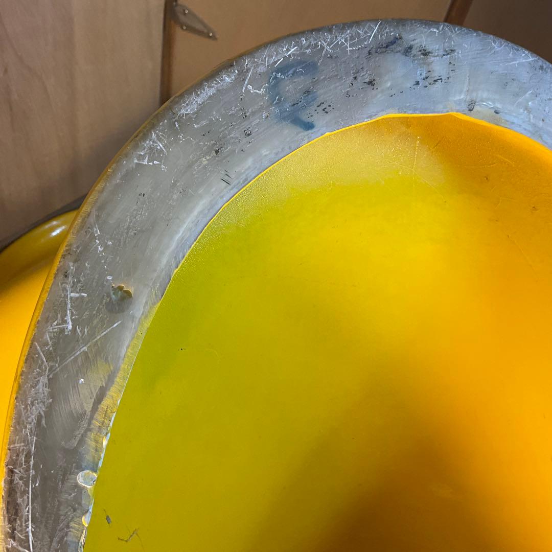 希少 パントンチェア クラシック リプロダクト？ 艶ありイエロー ビンテージ