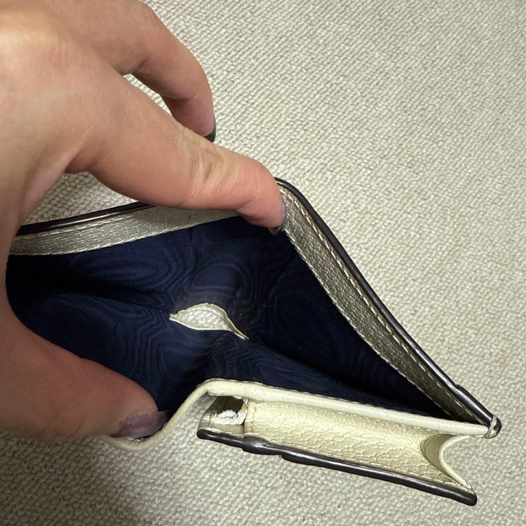 9z GUCCI オフィディア GGマーモント 二つ折り財布 コンパクト