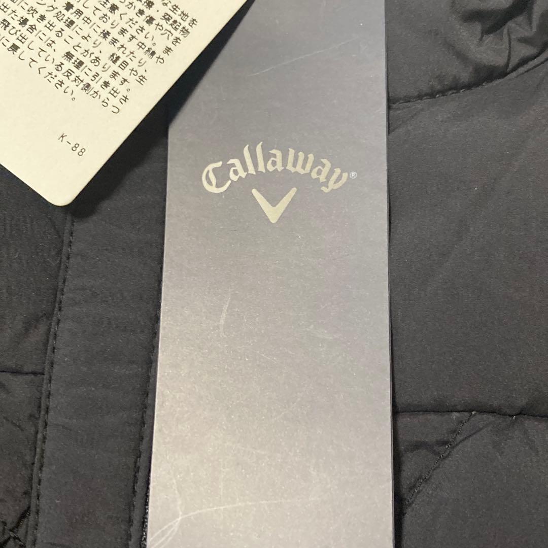 新品未使用　タグ付　callaway ダウンベスト　ロング丈　Size L