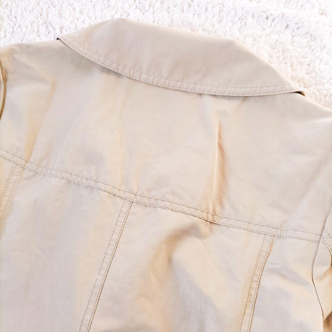 バーバリーロンドン トレンチコート ベージュ ノバチェック 42サイズ