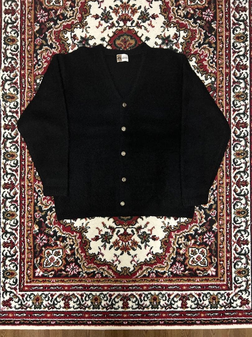 タウンクラフト TOWNCRAFT ヴィンテージライクモヘアカーディガン M