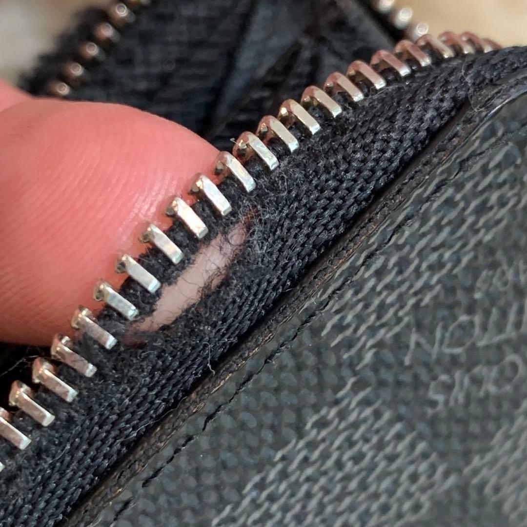 ルイヴィトン ダミエ・グラフィット ジッピーパース 小銭入れ ジャンク