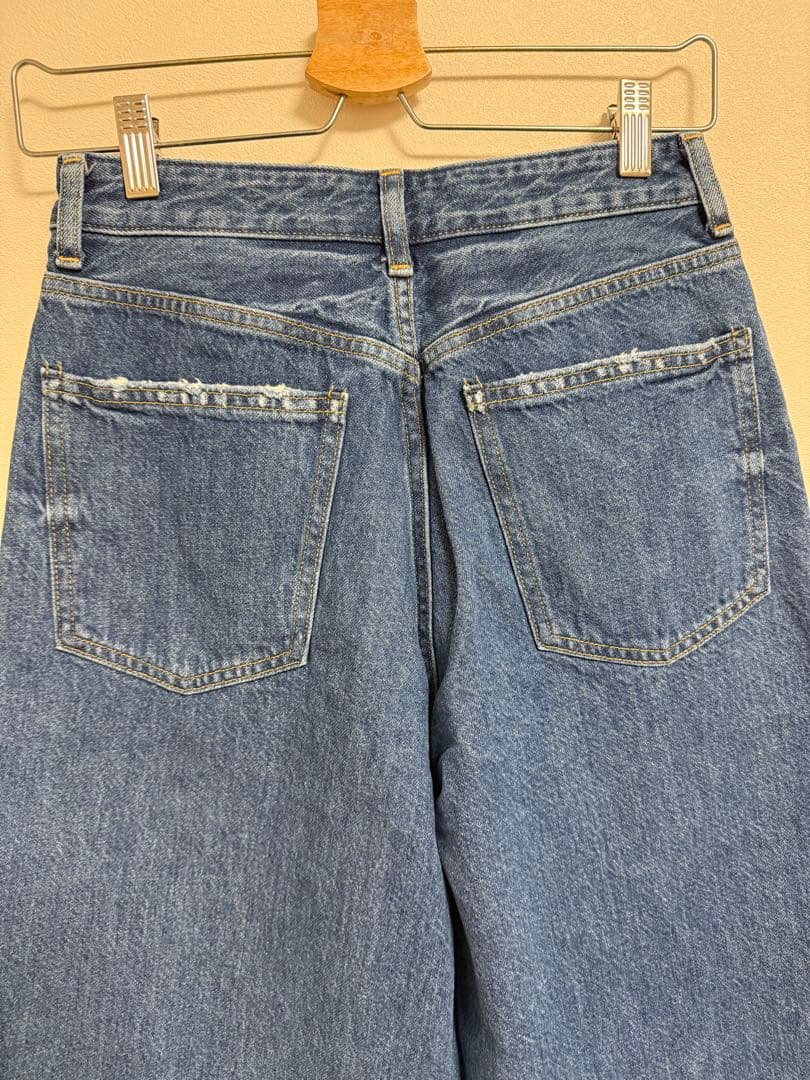 RED CARD レッドカード ワイドストレートデニムパンツ