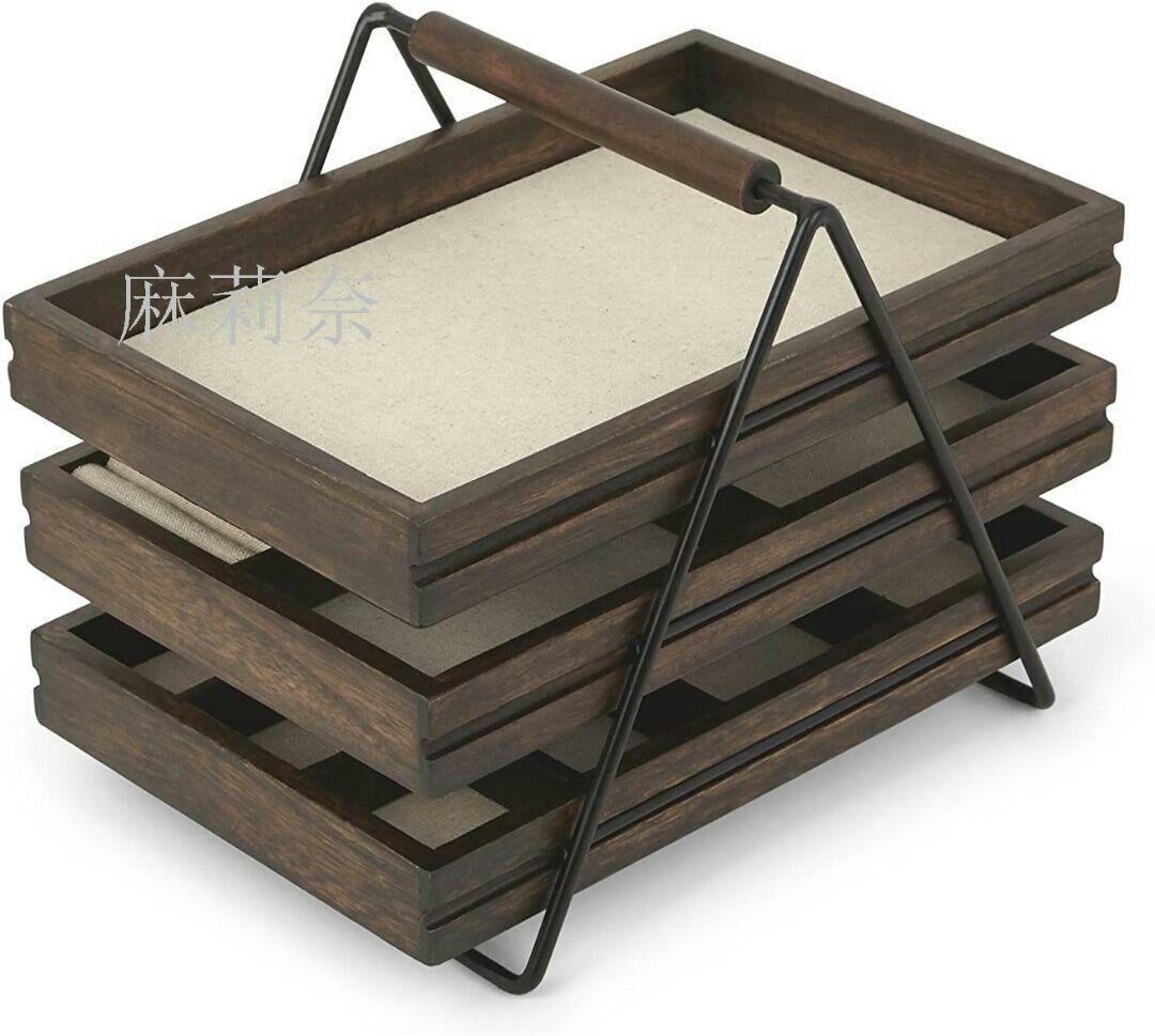 ジュエリー収納 ジュエリーボックス ケース アクセサリー収納 ウォルナット}