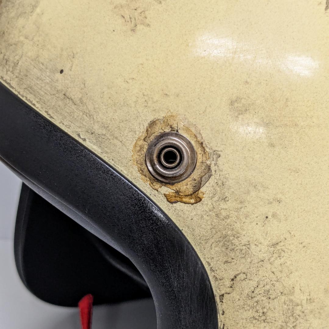 500TXタイプ　ヘルメット【装飾用】　エイジング加工　XL①