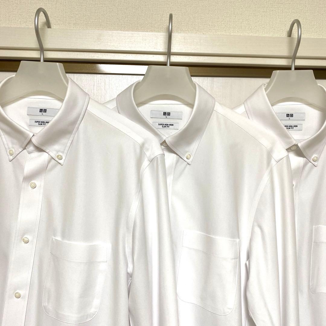 【金曜まで限定価格❗️】スーパーノンアイロンジャージーシャツ×5