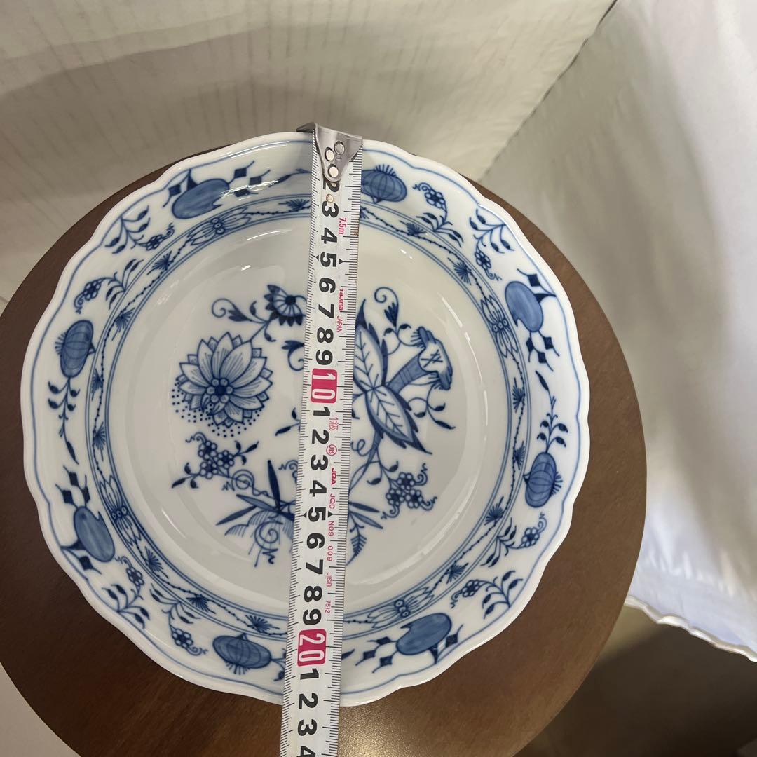 マイセン　ブルーオニオン　ボウル